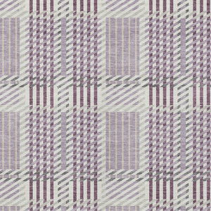 Homeroots 3' Artichoke Green Gray Brown Plaid Washable Area Rug For Indoor Outdoor Spaces, Durable & Stylish 9' X 12' Polyester 597575