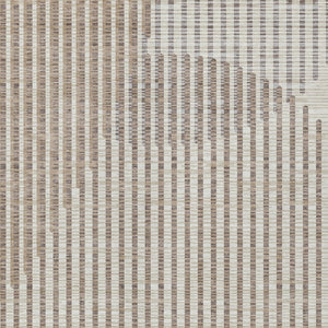 Homeroots 3' Beige And Ivory Geometric Washable Rug - Perfect For Indoor And Outdoor Spaces, Stylish & Durable 10' X 14' Polyester 597606