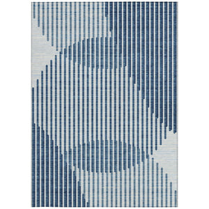 Homeroots 3' Beige And Ivory Geometric Washable Rug - Perfect For Indoor And Outdoor Spaces, Stylish & Durable 8' X 10' Polyester 597616