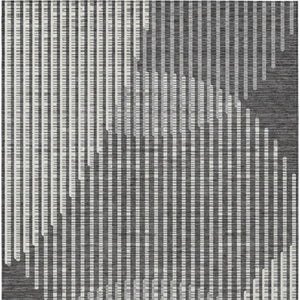 Homeroots 3' Beige And Ivory Geometric Washable Rug - Perfect For Indoor And Outdoor Spaces, Stylish & Durable 5' X 8' Polyester 597620