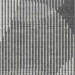 Homeroots 3' Beige And Ivory Geometric Washable Rug - Perfect For Indoor And Outdoor Spaces, Stylish & Durable 9' X 12' Polyester 597623