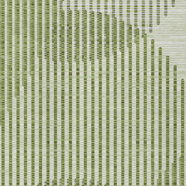 Homeroots 3' Beige And Ivory Geometric Washable Rug - Perfect For Indoor And Outdoor Spaces, Stylish & Durable 5' X 8' Polyester 597626