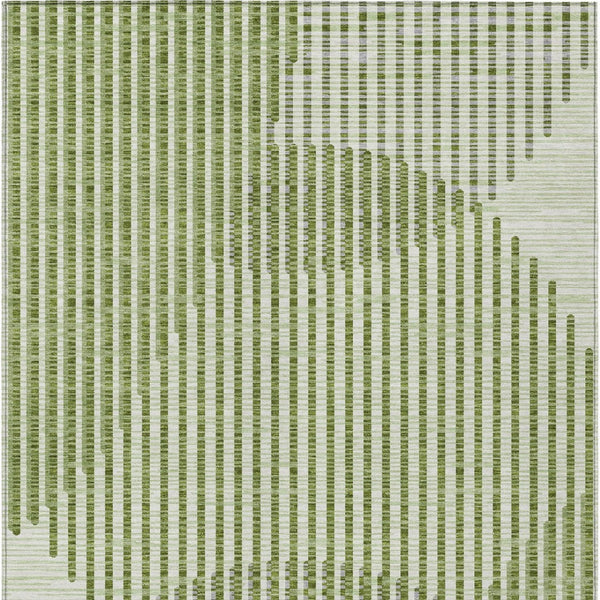 Homeroots 3' Beige And Ivory Geometric Washable Rug - Perfect For Indoor And Outdoor Spaces, Stylish & Durable 9' X 12' Polyester 597629