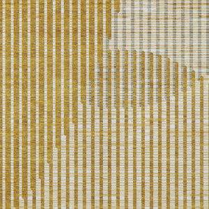 Homeroots 3' Beige And Ivory Geometric Washable Rug - Perfect For Indoor And Outdoor Spaces, Stylish & Durable 3' X 5' Polyester 597631