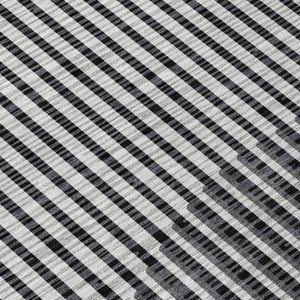 Homeroots 3' Beige And Ivory Geometric Washable Rug - Perfect For Indoor And Outdoor Spaces, Stylish & Durable 3' X 5' Polyester 597637