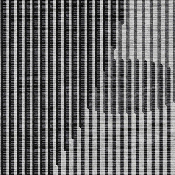 Homeroots 3' Beige And Ivory Geometric Washable Rug - Perfect For Indoor And Outdoor Spaces, Stylish & Durable 5' X 8' Polyester 597638