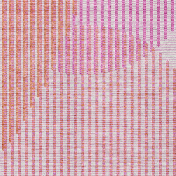 Homeroots 3' Beige And Ivory Geometric Washable Rug - Perfect For Indoor And Outdoor Spaces, Stylish & Durable 5' X 8' Polyester 597650