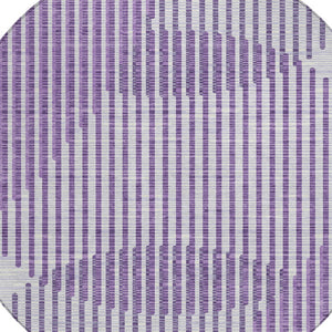 Homeroots 3' Beige And Ivory Geometric Washable Rug - Perfect For Indoor And Outdoor Spaces, Stylish & Durable 8' Round Polyester 597657