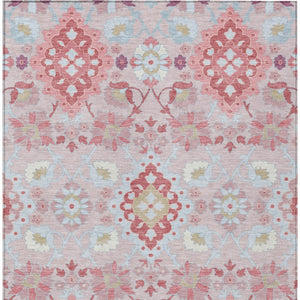 Homeroots 3' Stylish Black Gray Brown Oriental Washable Area Rug For Indoor Outdoor Comfort And Durability 5' X 8' Polyester 597669