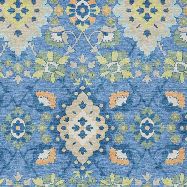 Homeroots 3' Stylish Black Gray Brown Oriental Washable Area Rug For Indoor Outdoor Comfort And Durability 8' X 10' Polyester 597677