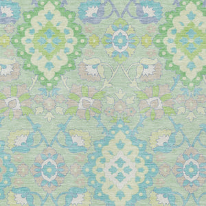 Homeroots 3' Stylish Black Gray Brown Oriental Washable Area Rug For Indoor Outdoor Comfort And Durability 3' X 5' Polyester 597698