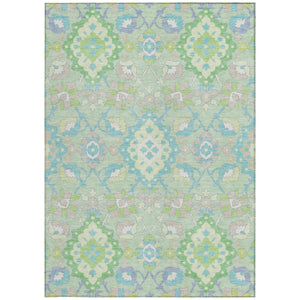 Homeroots 3' Stylish Black Gray Brown Oriental Washable Area Rug For Indoor Outdoor Comfort And Durability 5' X 8' Polyester 597699