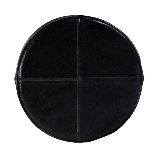 Butler Specialty Butler 30-inch Leather & Iron Bar Stool With Footrest – Stylish Comfort For Home & Commercial Spaces Black Iron,Leather,Engineered Wood 5977034-butler