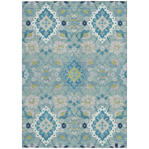 Homeroots 3' Stylish Black Gray Brown Oriental Washable Area Rug For Indoor Outdoor Comfort And Durability 10' X 14' Polyester 597715