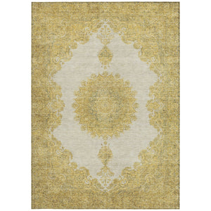 Homeroots 3' Black And Ivory Oriental Washable Area Rug For Indoor And Outdoor Spaces, Durable Design 5' X 8' Polyester 597735