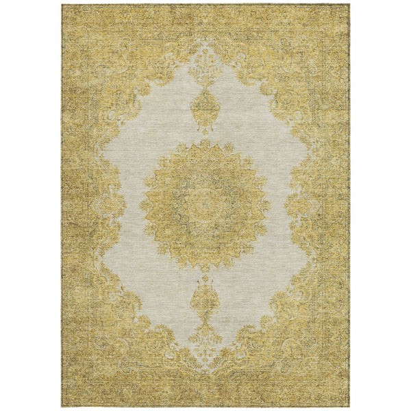 Homeroots 3' Black And Ivory Oriental Washable Area Rug For Indoor And Outdoor Spaces, Durable Design 5' X 8' Polyester 597735