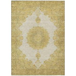 Homeroots 3' Black And Ivory Oriental Washable Area Rug For Indoor And Outdoor Spaces, Durable Design 5' X 8' Polyester 597735