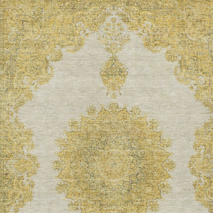 Homeroots 3' Black And Ivory Oriental Washable Area Rug For Indoor And Outdoor Spaces, Durable Design 10' X 14' Polyester 597739