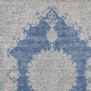 Homeroots 3' Black And Ivory Oriental Washable Area Rug For Indoor And Outdoor Spaces, Durable Design 3' X 5' Polyester 597740