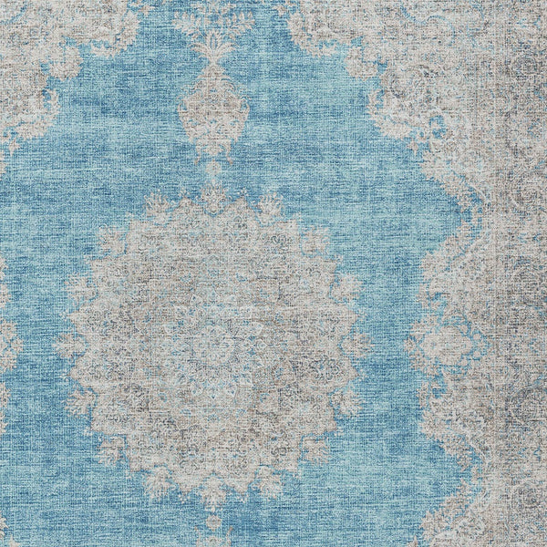 Homeroots 3' Black And Ivory Oriental Washable Area Rug For Indoor And Outdoor Spaces, Durable Design 9' X 12' Polyester 597756