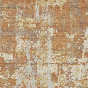 Homeroots 3' Black And Gray Abstract Washable Area Rug - Versatile Indoor Outdoor Design For Any Space 9' X 12' Polyester 597954