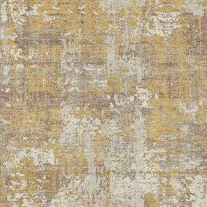 Homeroots 3' Black And Gray Abstract Washable Area Rug - Versatile Indoor Outdoor Design For Any Space 10' X 14' Polyester 597967