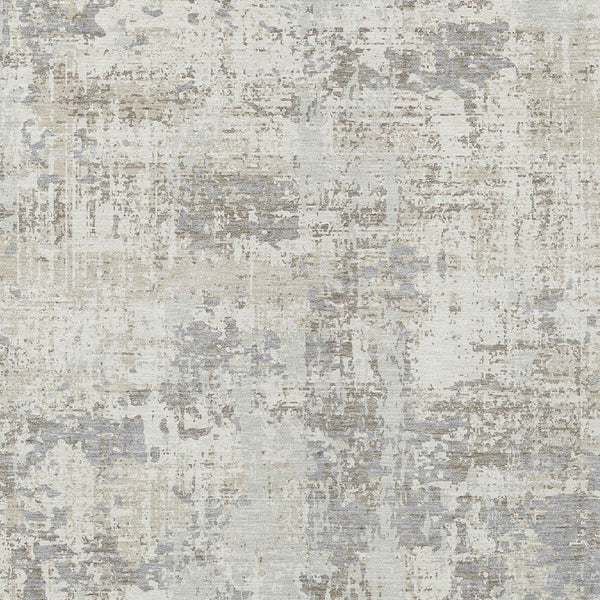 Homeroots 3' Black And Gray Abstract Washable Area Rug - Versatile Indoor Outdoor Design For Any Space 9' X 12' Polyester 597978