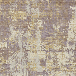 Homeroots 3' Black And Gray Abstract Washable Area Rug - Versatile Indoor Outdoor Design For Any Space 5' X 8' Polyester 597981