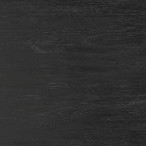 Alpine Furniture Carter Round End Table – Modern Sophistication And Style For Your Living Space, Easy Assembly Black Rubberwood Solids & Oak Veneer 5979blk-62-alpine