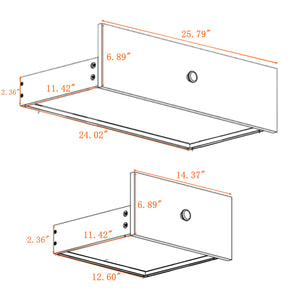 English Elm Multi-purpose Hallway Hall Tree with Linen Cushion Bench, Pegboard, Hooks, Drawers & Shoe Storage White W757P196820
