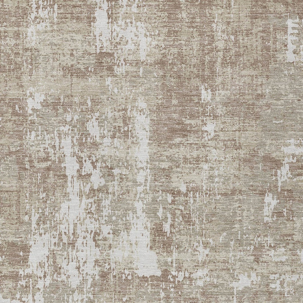 Homeroots 3' Black And Gray Abstract Washable Area Rug - Versatile Indoor Outdoor Design For Any Space 8' X 10' Polyester 598007