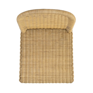 Butler Specialty Butler Flora Rattan Dining Side Chair - 18.5" Seat Height, Coastal Charm For Relaxed Dining Spaces Natural Rattan 5980404-butler