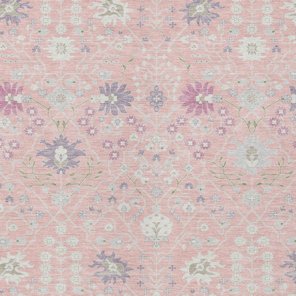 Homeroots 3' Artichoke Green Gray Ivory Oriental Washable Area Rug For Indoor And Outdoor Spaces, Durable Design 10' X 14' Polyester 598069