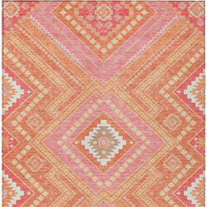 Homeroots 3' Beige Gray Ivory Tribal Washable Area Rug For Indoor Outdoor Use - Durable And Stylish Design 3' X 5' Polyester 598112