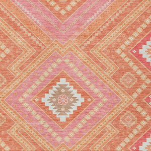 Homeroots 3' Beige Gray Ivory Tribal Washable Area Rug For Indoor Outdoor Use - Durable And Stylish Design 3' X 5' Polyester 598112