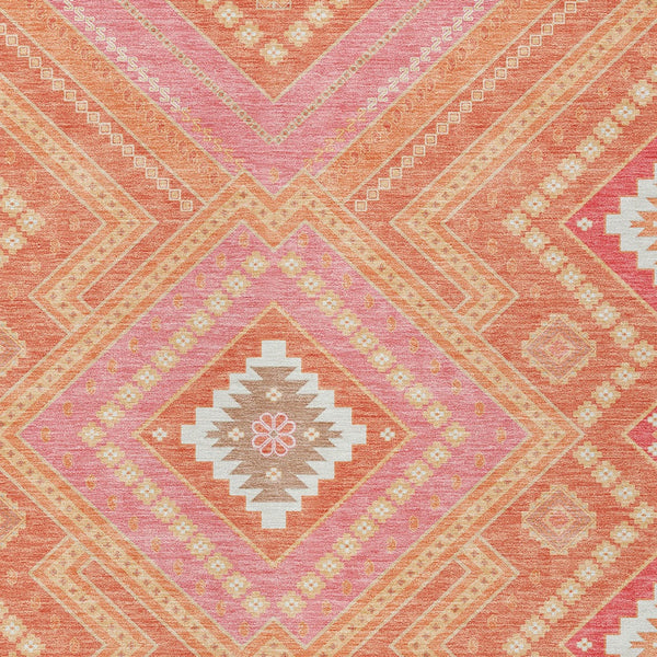 Homeroots 3' Beige Gray Ivory Tribal Washable Area Rug For Indoor Outdoor Use - Durable And Stylish Design 3' X 5' Polyester 598112