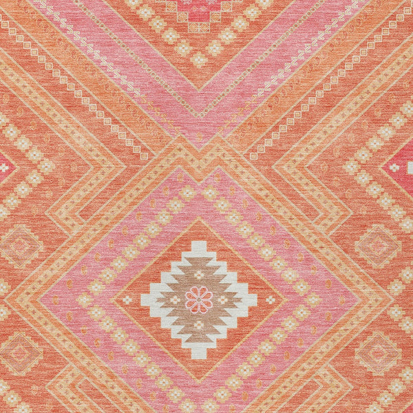 Homeroots 3' Beige Gray Ivory Tribal Washable Area Rug For Indoor Outdoor Use - Durable And Stylish Design 10' X 14' Polyester 598117