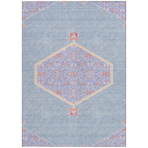 Homeroots 3' Artichoke Green Beige Ivory Oriental Washable Area Rug For Indoor Outdoor Spaces, Durable Design 3' X 5' Polyester 598190