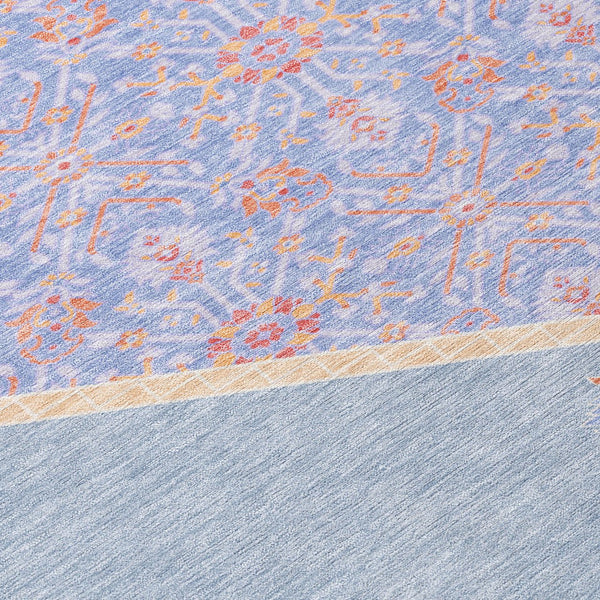 Homeroots 3' Artichoke Green Beige Ivory Oriental Washable Area Rug For Indoor Outdoor Spaces, Durable Design 10' X 14' Polyester 598195