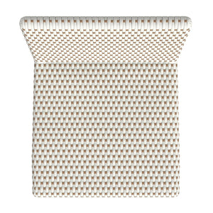 Butler Specialty Butler Amalfi Outdoor Counter Stool - Stylish, Lightweight Design For Elegant Patio Comfort And Versatility Beige And White Aluminum,Pu 5982433-butler