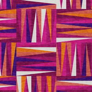 Homeroots 3' Stylish Geometric Beige Gray Ivory Washable Area Rug For Indoor And Outdoor Spaces, Durable Design 10' X 14' Polyester 598261