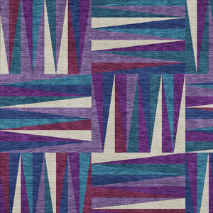 Homeroots 3' Stylish Geometric Beige Gray Ivory Washable Area Rug For Indoor And Outdoor Spaces, Durable Design 5' X 8' Polyester 598293