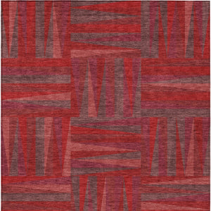 Homeroots 3' Stylish Geometric Beige Gray Ivory Washable Area Rug For Indoor And Outdoor Spaces, Durable Design 10' X 14' Polyester 598303