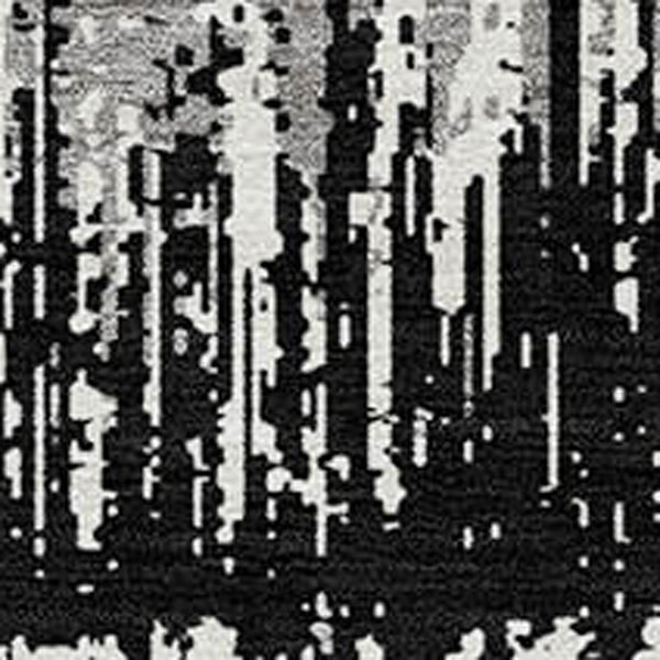 Homeroots 3' Striped Artichoke Green Beige Ivory Washable Area Rug For Indoor Outdoor Spaces, Durable Design 5' X 8' Polyester 598317