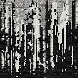 Homeroots 3' Striped Artichoke Green Beige Ivory Washable Area Rug For Indoor Outdoor Spaces, Durable Design 9' X 12' Polyester 598320