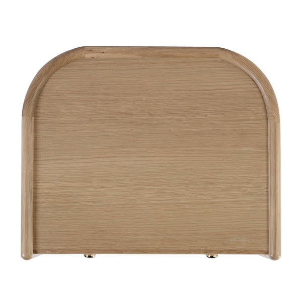 Butler Specialty Butler Colin 21" Wood Nightstand With 2 Drawers & Open Shelf - Elegant Light Brown Bedroom Accent Light Brown Mdf,Plywood,Pine,Acacia,Oak 5983492-butler