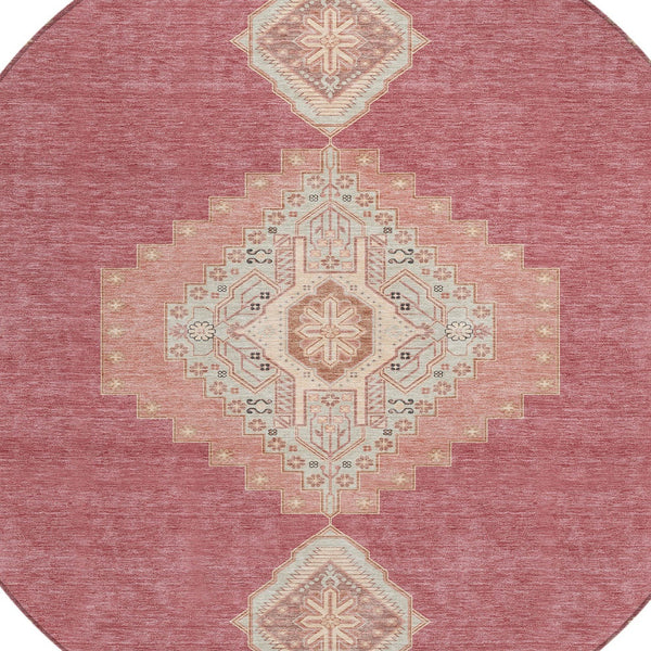 Homeroots 3' Black Gold And Gray Oriental Rug - Stylish Washable Indoor Outdoor Area Rug For Any Space 8' Round Polyester 598390