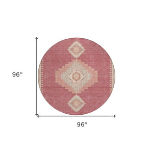 Homeroots 3' Black Gold And Gray Oriental Rug - Stylish Washable Indoor Outdoor Area Rug For Any Space 8' Round Polyester 598390