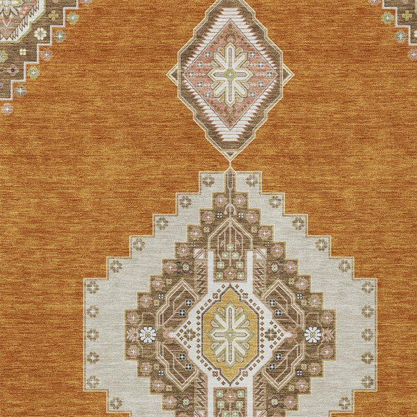 Homeroots 3' Black Gold And Gray Oriental Rug - Stylish Washable Indoor Outdoor Area Rug For Any Space 9' X 12' Polyester 598398