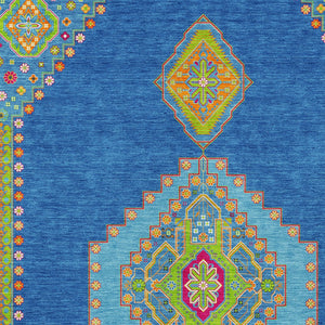 Homeroots 3' Black Gold And Gray Oriental Rug - Stylish Washable Indoor Outdoor Area Rug For Any Space 10' X 14' Polyester 598405